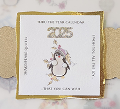2025 Thru the Year Calendar Refill